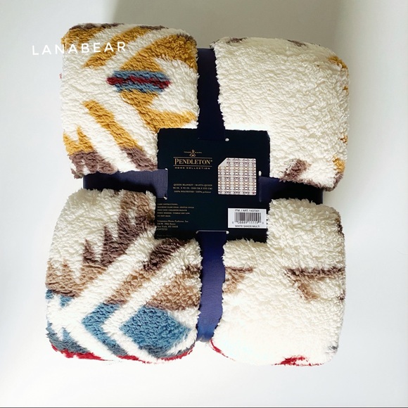 ‼️SOLD OUT‼️⭐️HP⭐️ NWT Pendleton Sherpa Fleece - Picture 9 of 10